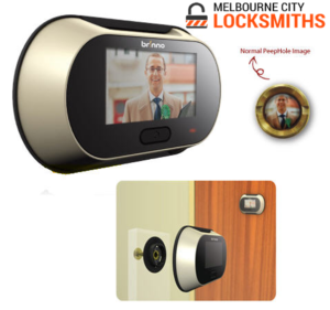 melbourne city locksmiths - modern peephole cameras